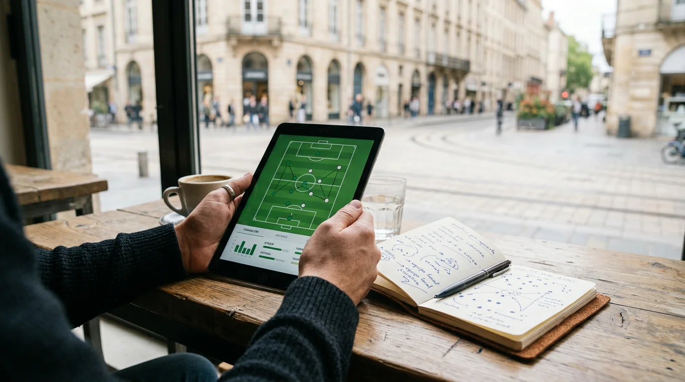 Método de análisis pre-partido de fútbol: revisión de estadísticas y alineaciones antes de apostar